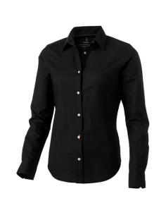 Camisa tipo Oxford de manga larga de mujer N01036183