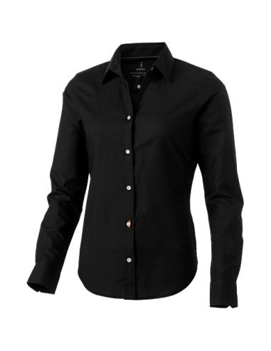 Camisa tipo Oxford de manga larga de mujer N09936183