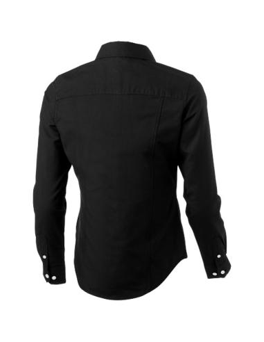 Camisa tipo Oxford de manga larga de mujer N09936183