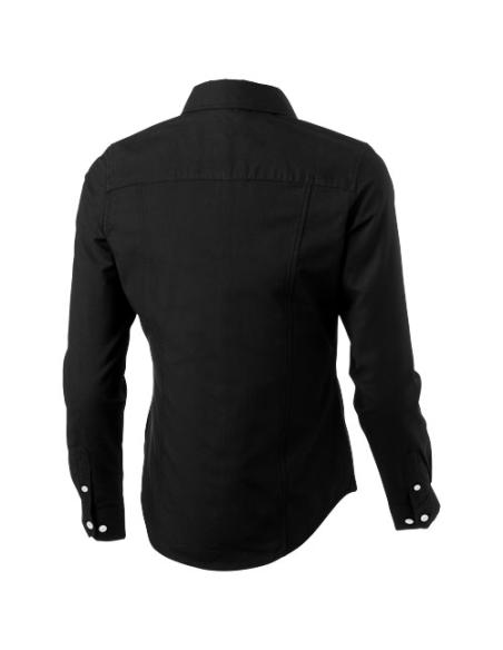 Camisa tipo Oxford de manga larga de mujer N09936183