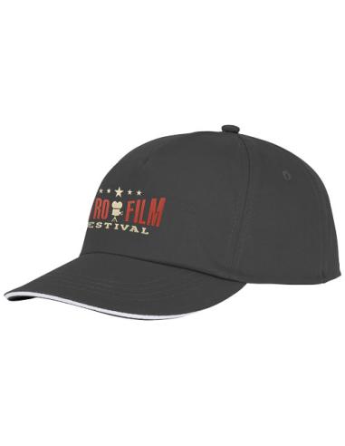 Gorra de 5 paneles con ribete N09886683