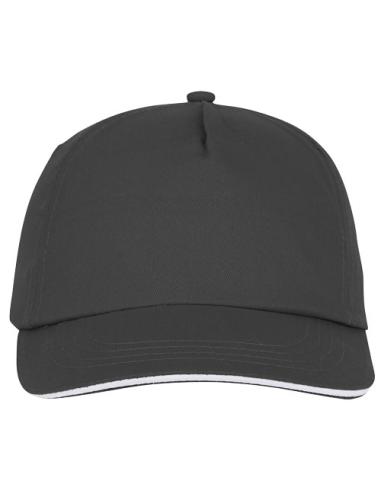 Gorra de 5 paneles con ribete N09886683