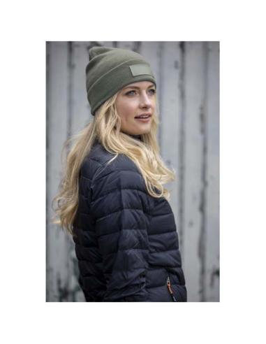 Gorro de lana con parche N01067683