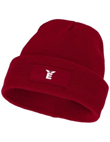 Gorro de lana con parche N05267683