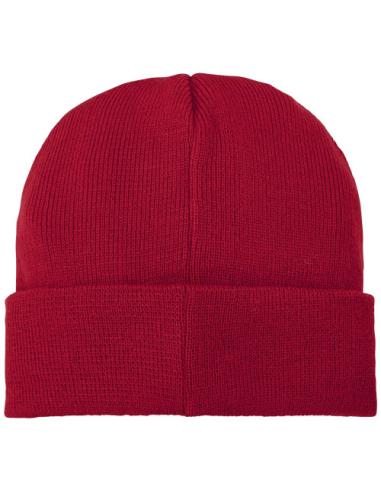 Gorro de lana con parche N05267683