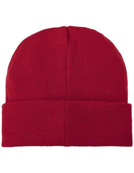 Gorro de lana con parche N05267683