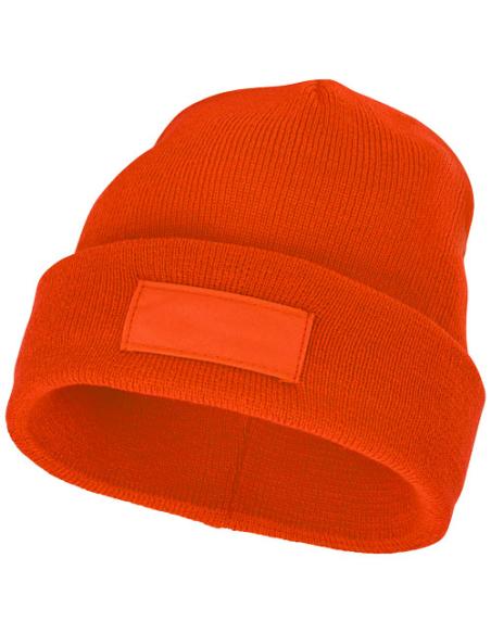 Gorro de lana con parche N03367683