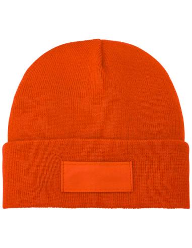 Gorro de lana con parche N03367683