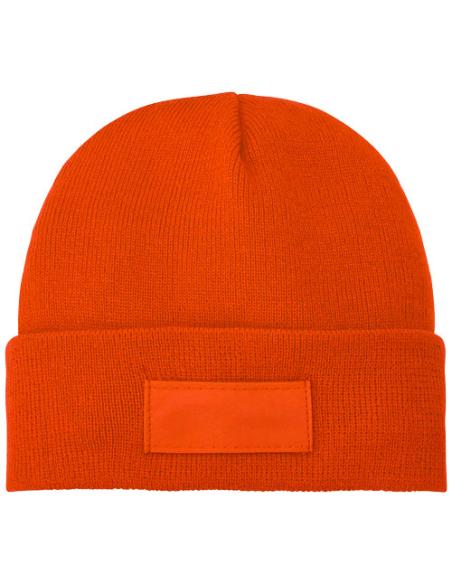 Gorro de lana con parche N03367683