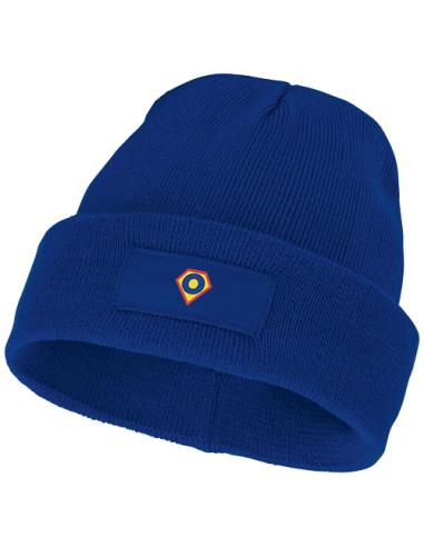 Gorro de lana con parche N04467683