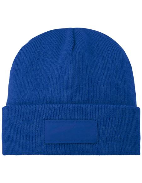 Gorro de lana con parche N04467683