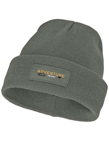 Gorro de lana con parche N01667683