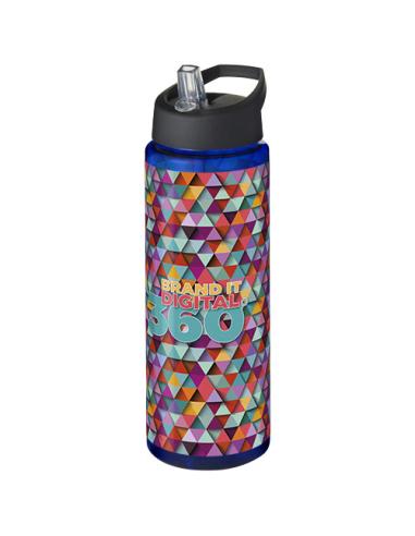 Bidón deportivo con tapa con boquilla de 850 ml H2O Active® N40690012