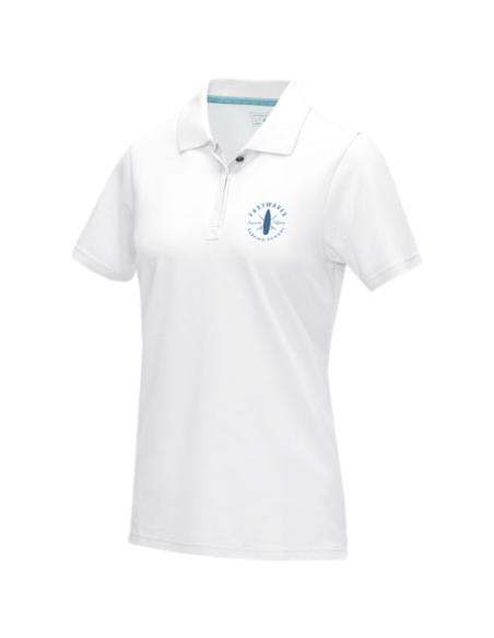 Polo orgánico de manga corta para mujer N01090573