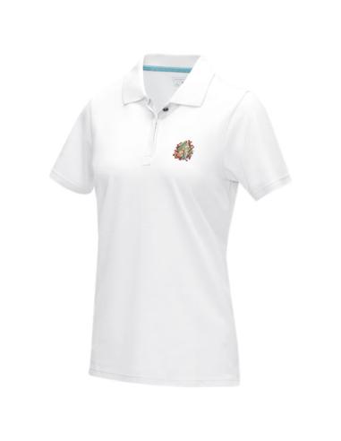 Polo orgánico de manga corta para mujer N01090573