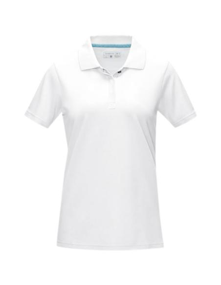 Polo orgánico de manga corta para mujer N01090573
