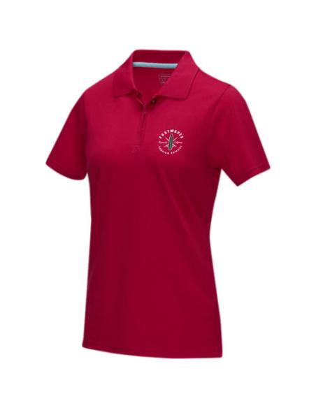 Polo orgánico de manga corta para mujer N05290573