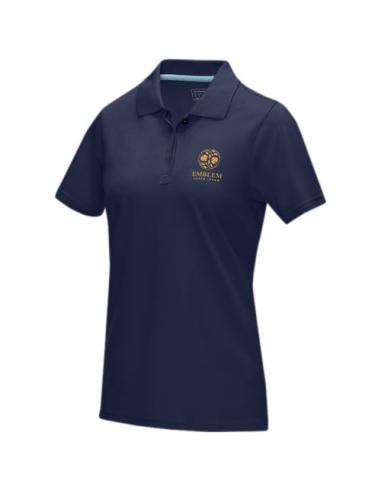 Polo orgánico de manga corta para mujer N09490573