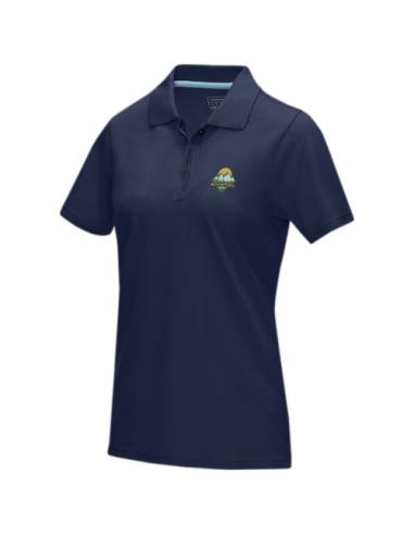 Polo orgánico de manga corta para mujer N09490573