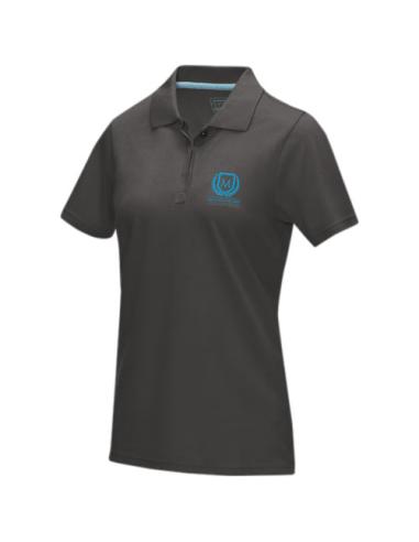 Polo orgánico de manga corta para mujer N09890573
