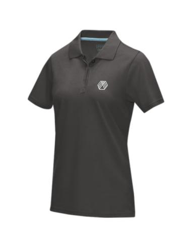Polo orgánico de manga corta para mujer N09890573