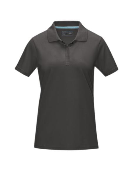 Polo orgánico de manga corta para mujer N09890573