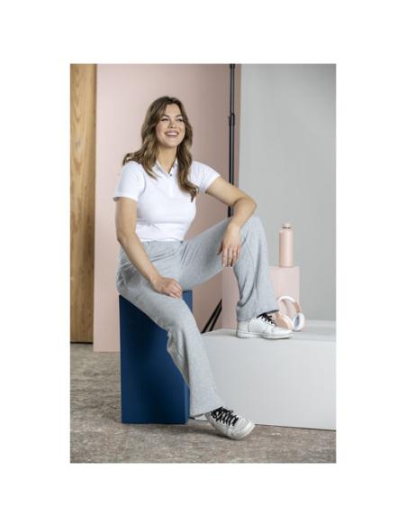 Polo orgánico de manga corta para mujer N09890573