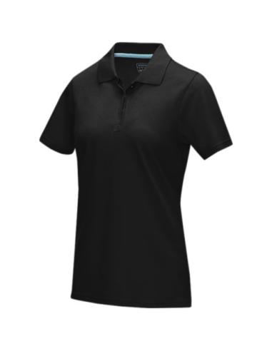 Polo orgánico de manga corta para mujer N09990573