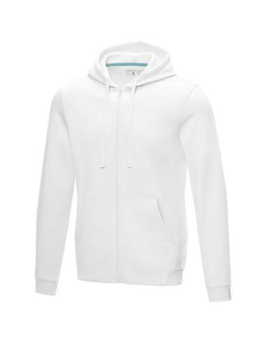 Sudadera con capucha y cremallera completa de orgánico para hombre N01001573