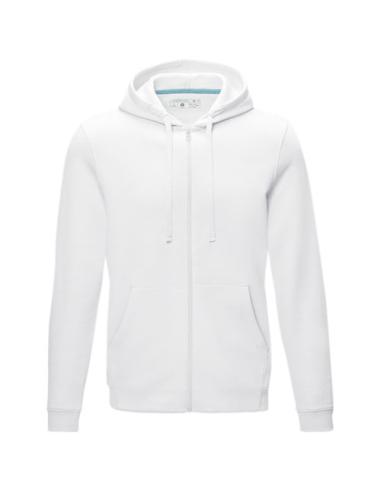 Sudadera con capucha y cremallera completa de orgánico para hombre N01001573