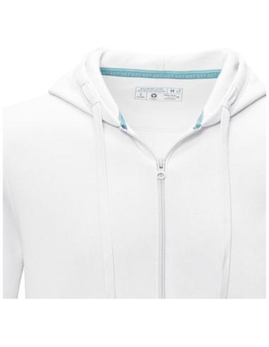 Sudadera con capucha y cremallera completa de orgánico para hombre N01001573