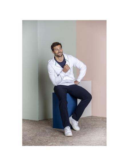 Sudadera con capucha y cremallera completa de orgánico para hombre N01001573