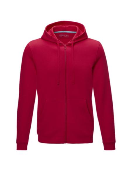 Sudadera con capucha y cremallera completa de orgánico para hombre N05201573