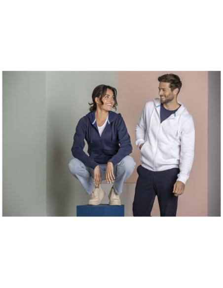 Sudadera con capucha y cremallera completa de orgánico para hombre N05201573