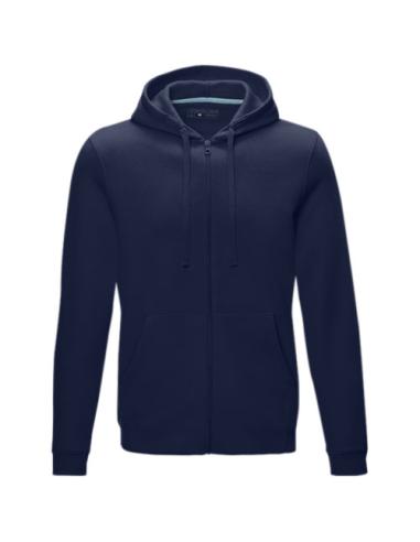 Sudadera con capucha y cremallera completa de orgánico para hombre N09401573