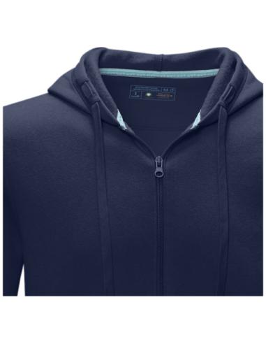 Sudadera con capucha y cremallera completa de orgánico para hombre N09401573