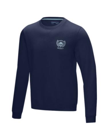 Jersey de cuello redondo orgánico para hombre N09421573