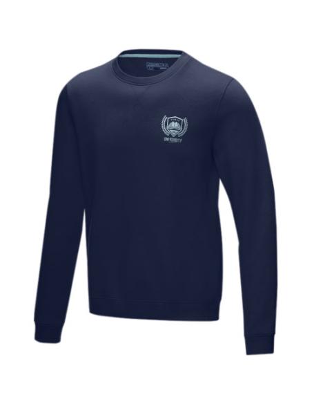 Jersey de cuello redondo orgánico para hombre N09421573