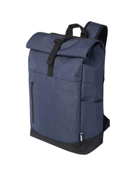 Mochila para portátil de 15,6" reciclada GRS con cierre superior 12L N55845021