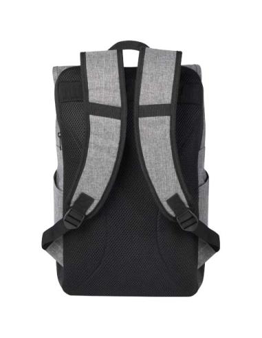 Mochila para portátil de 15,6" reciclada GRS con cierre superior 12L N08845021