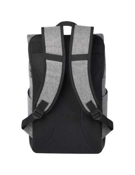 Mochila para portátil de 15,6" reciclada GRS con cierre superior 12L N08845021