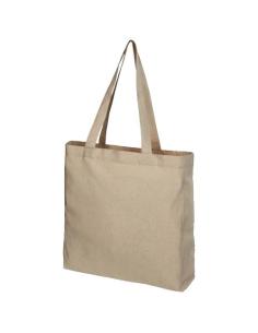 Bolsa Tote de algodón reciclado de 210 g/m² con refuerzos N50735021