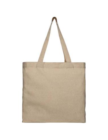 Bolsa Tote de algodón reciclado de 210 g/m² con refuerzos N50735021