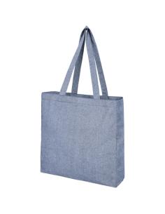 Bolsa Tote de algodón reciclado de 210 g/m² con refuerzos N50735021