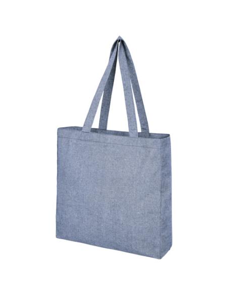 Bolsa Tote de algodón reciclado de 210 g/m² con refuerzos N05735021