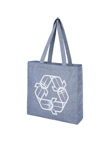 Bolsa Tote de algodón reciclado de 210 g/m² con refuerzos N05735021