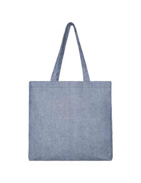 Bolsa Tote de algodón reciclado de 210 g/m² con refuerzos N05735021