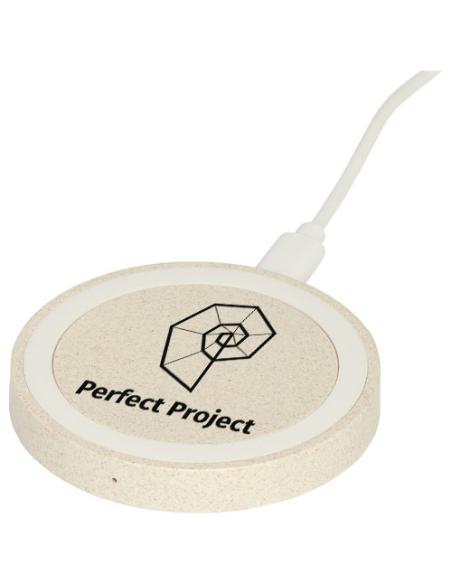 Base de carga inalámbrica de 5 W de paja de trigo N20631421
