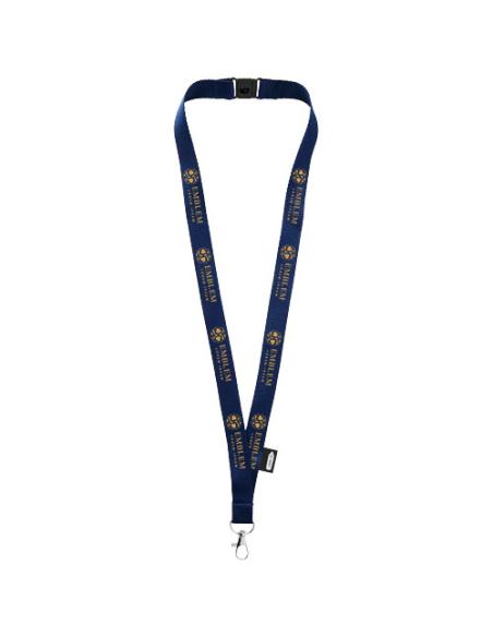 Lanyard de PET reciclado con cierre independiente N55715201