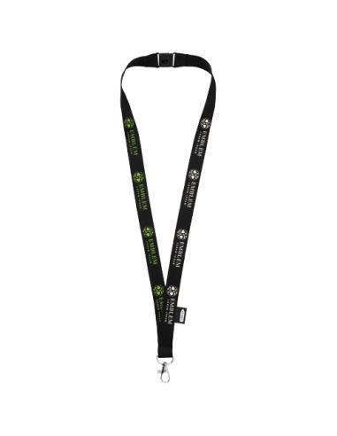 Lanyard de PET reciclado con cierre independiente N09715201